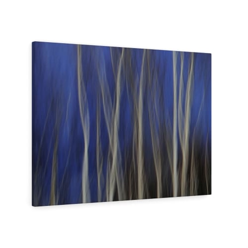 Mystic Blue Forest 1283 | Paintings by Rica Belna