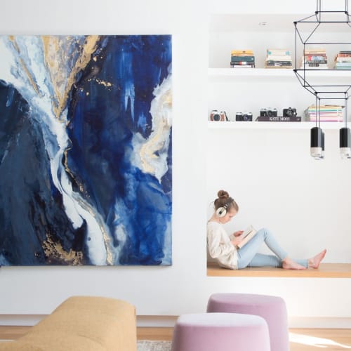 ODYSSEY - ORIGINAL PAINTING | Paintings by Julia Contacessi Fine Art | Minted Headquarters in San Francisco