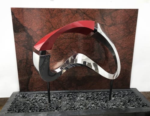 Bridge of LIfe | Public Sculptures by Innovative Sculpture Design | Royal Fern Ct Residence in Houston