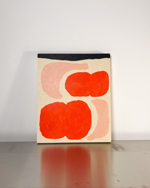 Tinned Peaches | Oil And Acrylic Painting in Paintings by Ayesha Pearce