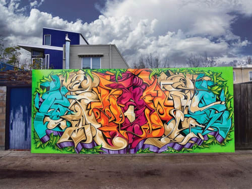Oktopus “Jungle Funk” | Street Murals by Epick One