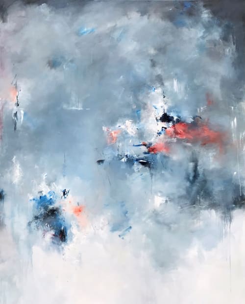 Blue Edge | Oil And Acrylic Painting in Paintings by Nicholas Kriefall