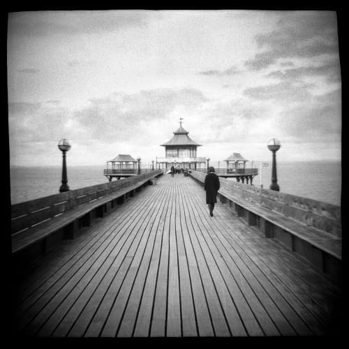Woman On Pier | Photography by Craig Bromley