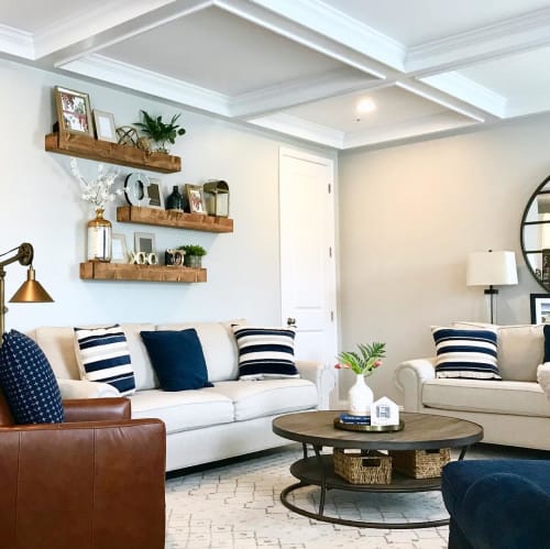 Family Room Design | Interior Design by Jenna Nicole Interiors