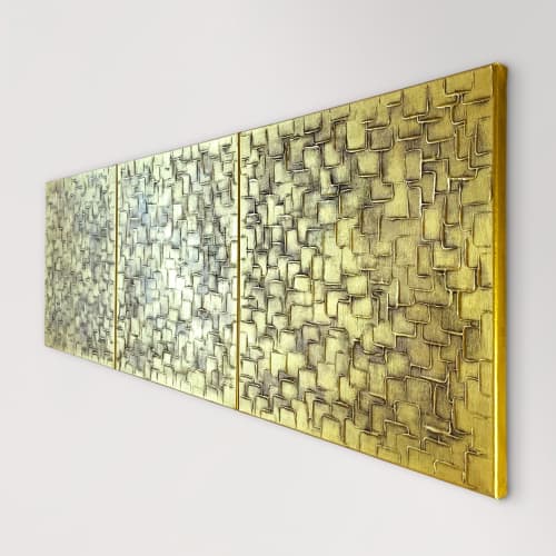 Jade Dragon (SOLD) | Oil And Acrylic Painting in Paintings by Alessia Lu