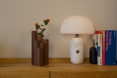 Basalt bud vase | Cluster | Decorative Objects by Overstory