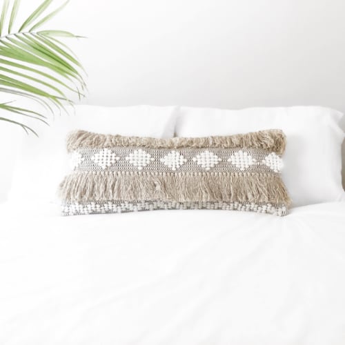 Piper Lumbar Pillow Cover | Pillows by Coastal Boho Studio
