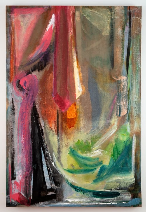 Curtain | Paintings by Molly Herman
