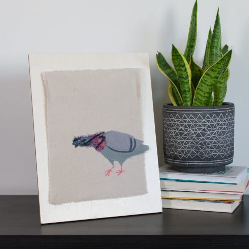 Pigeon 01.10 | Tapestry in Wall Hangings by Tracey Cameron Creative