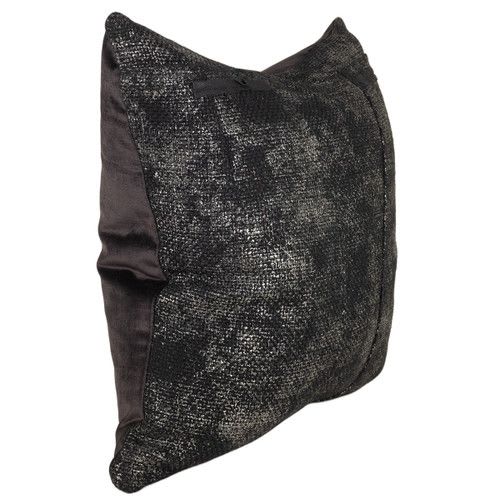 Shimmer Noir | Cushion in Pillows by Cate Brown