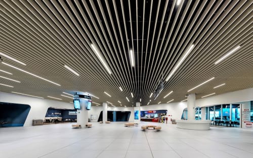 Turin Airport - Caselle | Interior Design by Studio Doppio | Torino Airport in Caselle Torinese