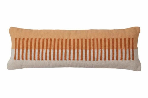 Terra Stripe Lumbar Pillow | Pillows by Casa Amarosa