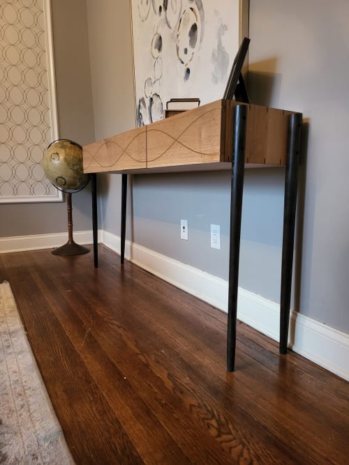 Infinity brass side table | Console Table in Tables by Donald Mee Design
