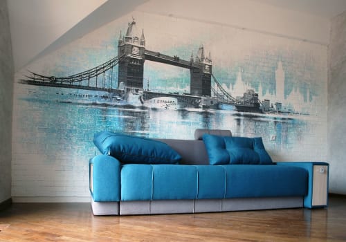 London | Murals by ArtArea LLC