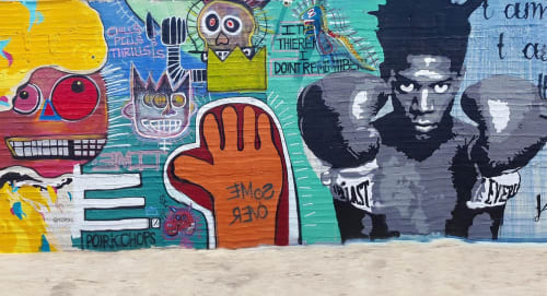 Barrio Basquiat | Murals by Erick (sparc) G.