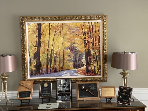 AUTUMN'S LIGHT | Paintings by Suzanne Jack | Scott & Cain, Attorneys at Law in Knoxville