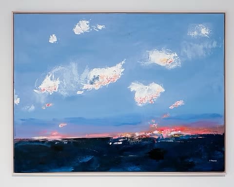 No Place Like Freedom, Original Coastal Art | Oil And Acrylic Painting in Paintings by Jocelyn Elizabeth
