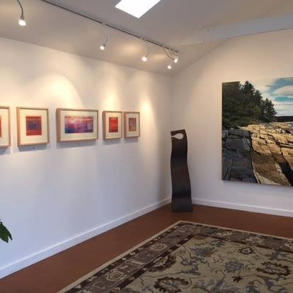 Show in Downeast Magazine's "Best of Maine" Gallery | Paintings by Amy Bernhardt | Littlefield Gallery in Winter Harbor