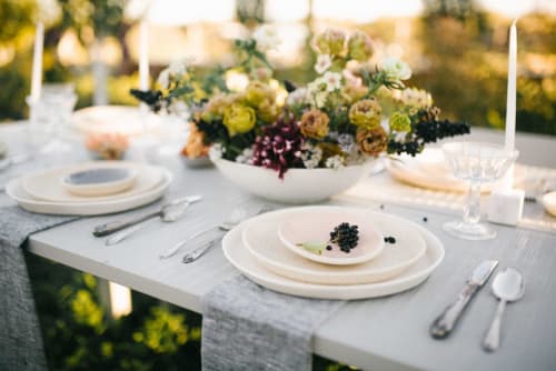 Georgia O'Keefe Dinner Set | Dinnerware by Bridget Dorr