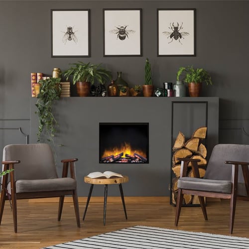 E-FX Slim Line 600 Electric Fireplace | Fireplaces by European Home