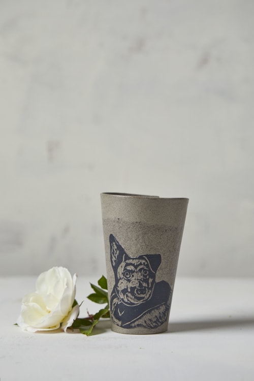 Dog Mug Personalized Coffee Cup | Drinkware by ShellyClayspot