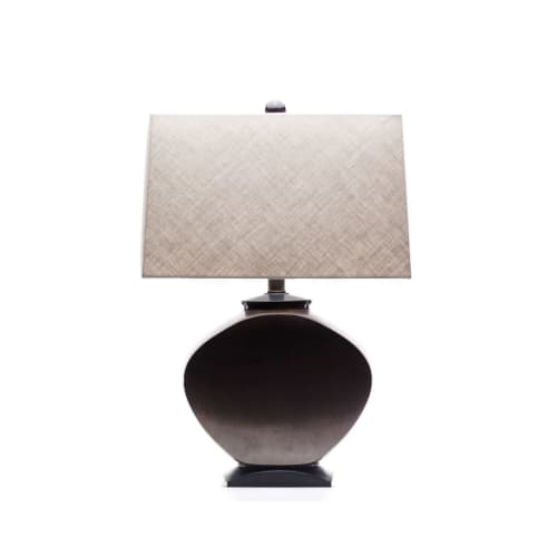 Audrey Japanese Brass Table Lamp | Lamps by Lawrence & Scott