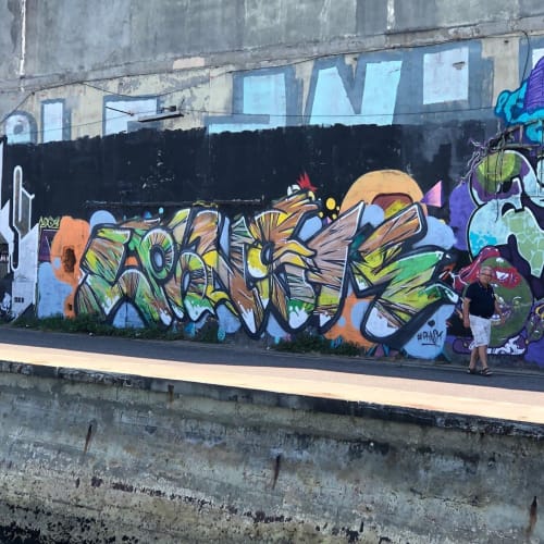 Wall mural | Street Murals by PHNSK