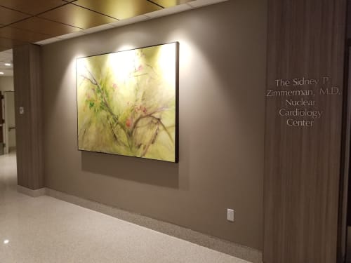Charlotte's Roses | Paintings by Jennifer Pazienza Art Studio, Keswick Ridge, NB Canada | White Plains Hospital-Main Entrance in White Plains