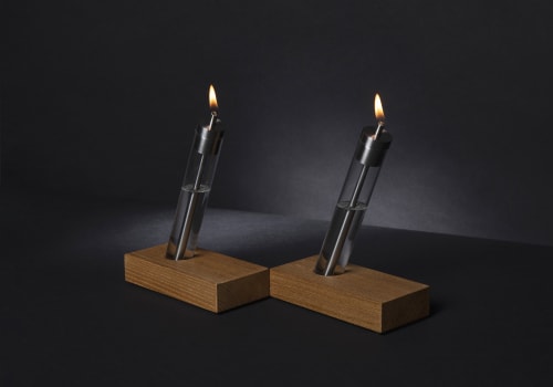 Migration / a modern oil candle (set of two candles) | Lighting by Perhacs Studio