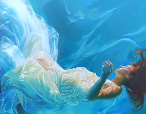 Cirrus | Paintings by Bryana Fleming | Austin in Austin