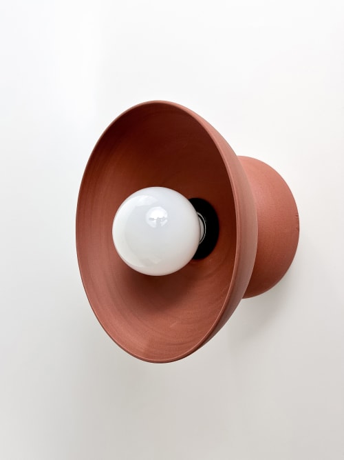 Echo Sconce / Flush Mount | Sconces by AND Ceramic Studio