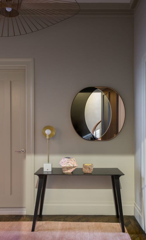 Mirror | Wall Hangings by Bower Studios | Private Residence, Washington Square Park in New York
