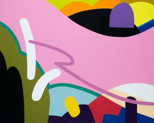 Layer | Oil And Acrylic Painting in Paintings by Kotaro Machiyama | Pantechnicon in London