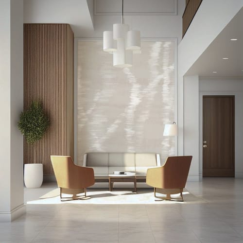 Refractions | Sand | Wall Treatments by Jill Malek Wallpaper