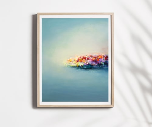 Abstract Landscape #91-original giclee print | Prints by YANGS FINE ART