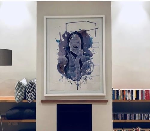 White Lines | Paintings by Brandon Boyd