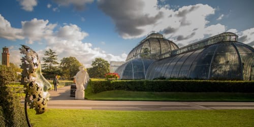 Leaf Spirit | Public Sculptures by Simon Gudgeon Sculpture | Royal Botanic Gardens, Kew in Richmond