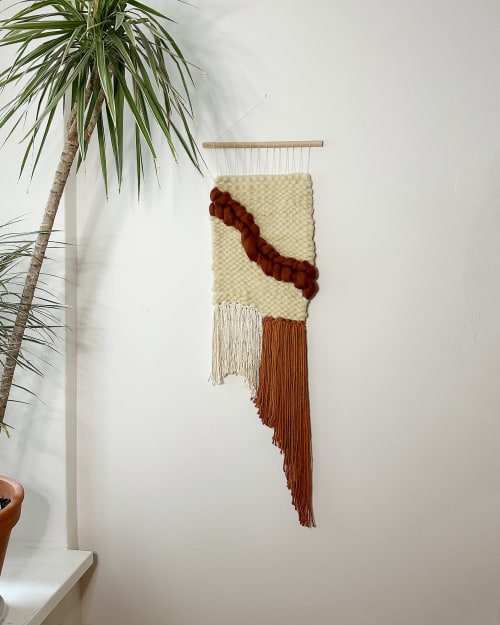 Wabi Sabi  | Copper | Macrame Wall Hanging in Wall Hangings by Dörte Bundt