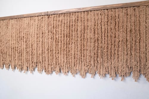 Fringe | Macrame Wall Hanging in Wall Hangings by Ama Fiber Art | Hotel Vitale in San Francisco