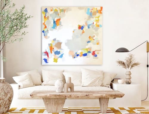 SOLD - 'STAND AND DELiVER' original painting by Linnea Heide | Paintings by Linnea Heide contemporary fine art