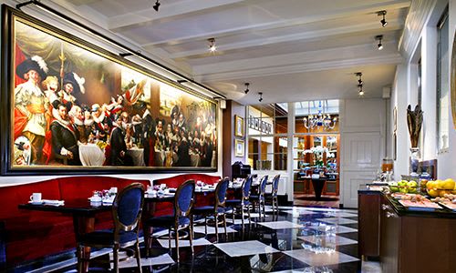 HALS’S BRUNCH – Hotel ” Le Pulitzer ” Amsterdam – Thierry Bruet | Paintings by THIERRY BRUET