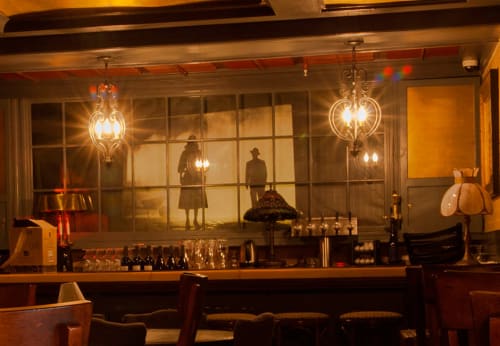 Noir Lounge, Restaurants, Interior Design