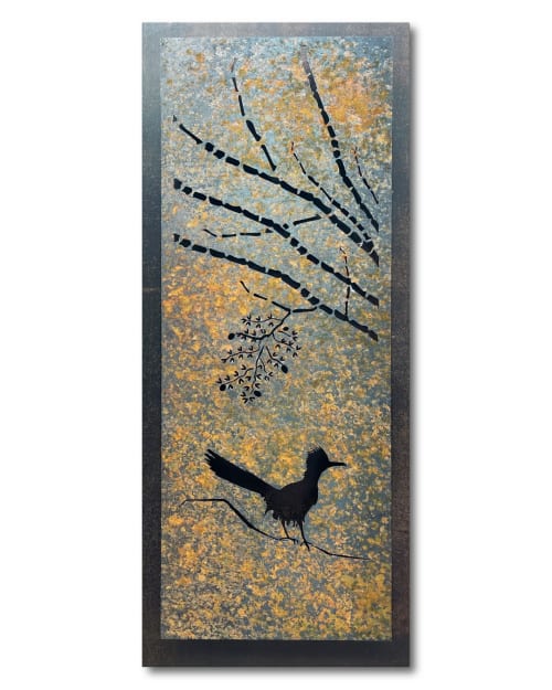 Roadrunner | Wall Sculpture in Wall Hangings by The Oxide Studio