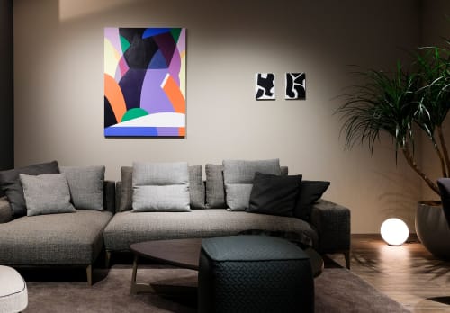 Breather (clipping series - frame) | Paintings by Kotaro Machiyama | Arufurekkusuosaka in Osaka