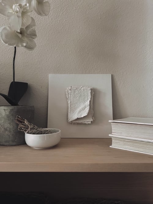 "Moi Nu" / "Naked Self" on Canvas | Wall Sculpture in Wall Hangings by je.nicci