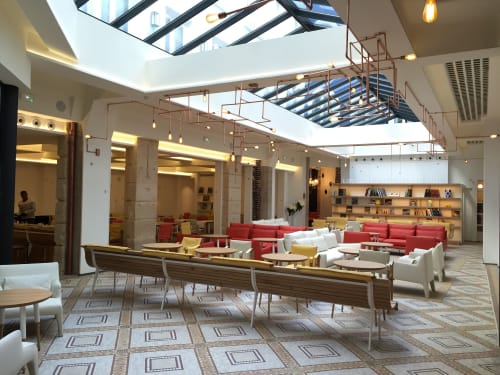 Tube | Pendants by Ombre Portée | Hôtel 34B - Astotel in Paris