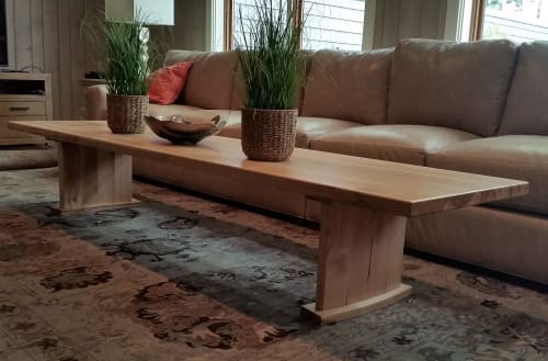Maple Coffee Table | Tables by Against the Grain Studio, Inc.