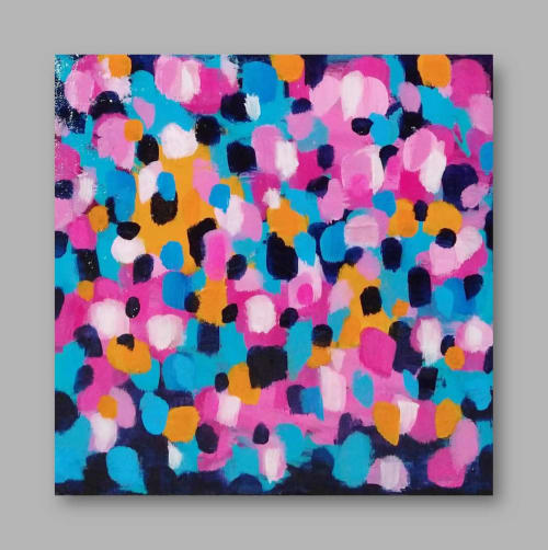 Sunshine Walking | Oil And Acrylic Painting in Paintings by Robin Jorgensen