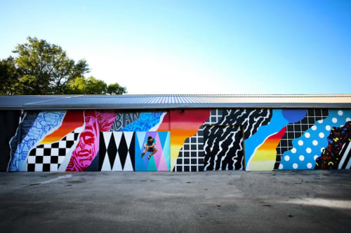Paper Wall | Street Murals by Dante Arcade