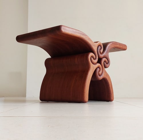 "GRIP" Sculptural, brutalistic, monolithic  Coffee table | Tables by JAN PAUL